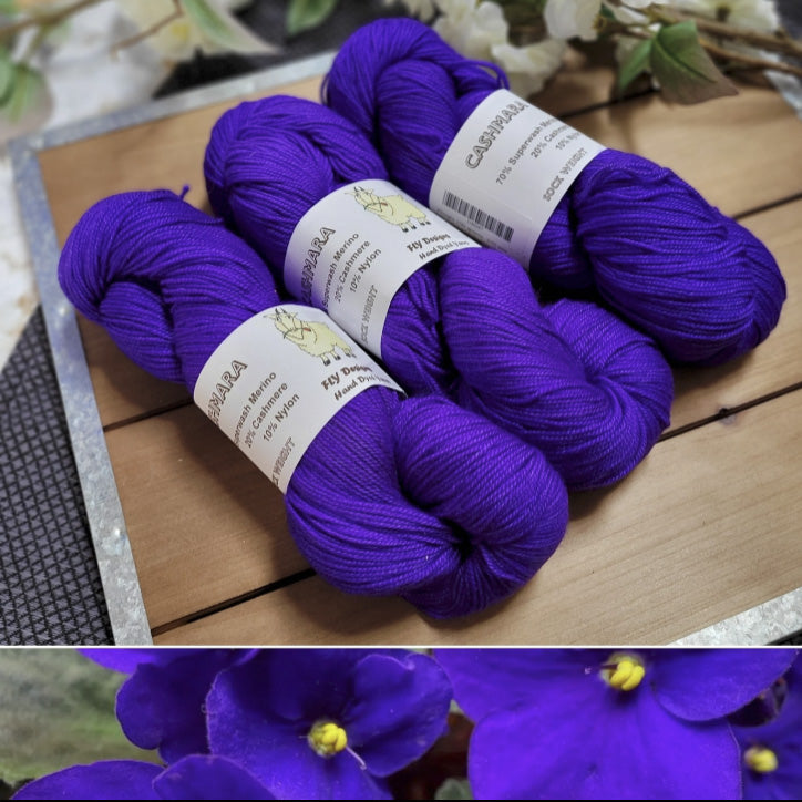 Cashmara Sock - Violet