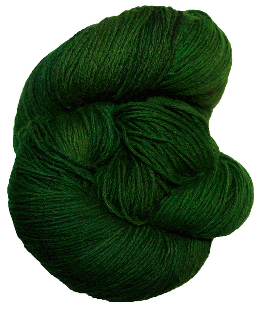New Zealand Possum Yarn - Hand Dyed Emerald