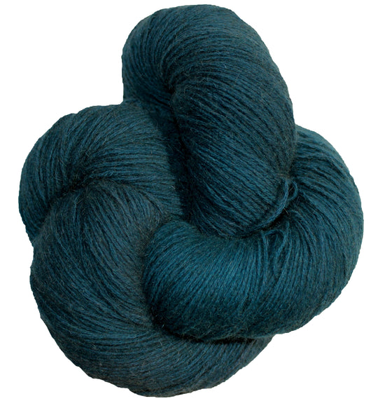 New Zealand Possum Yarn - Hand Dyed Teal