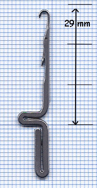 Sock Machine Needles - Harrison, Griswold, Foster AKMC Ribber needles- 12 Gauge