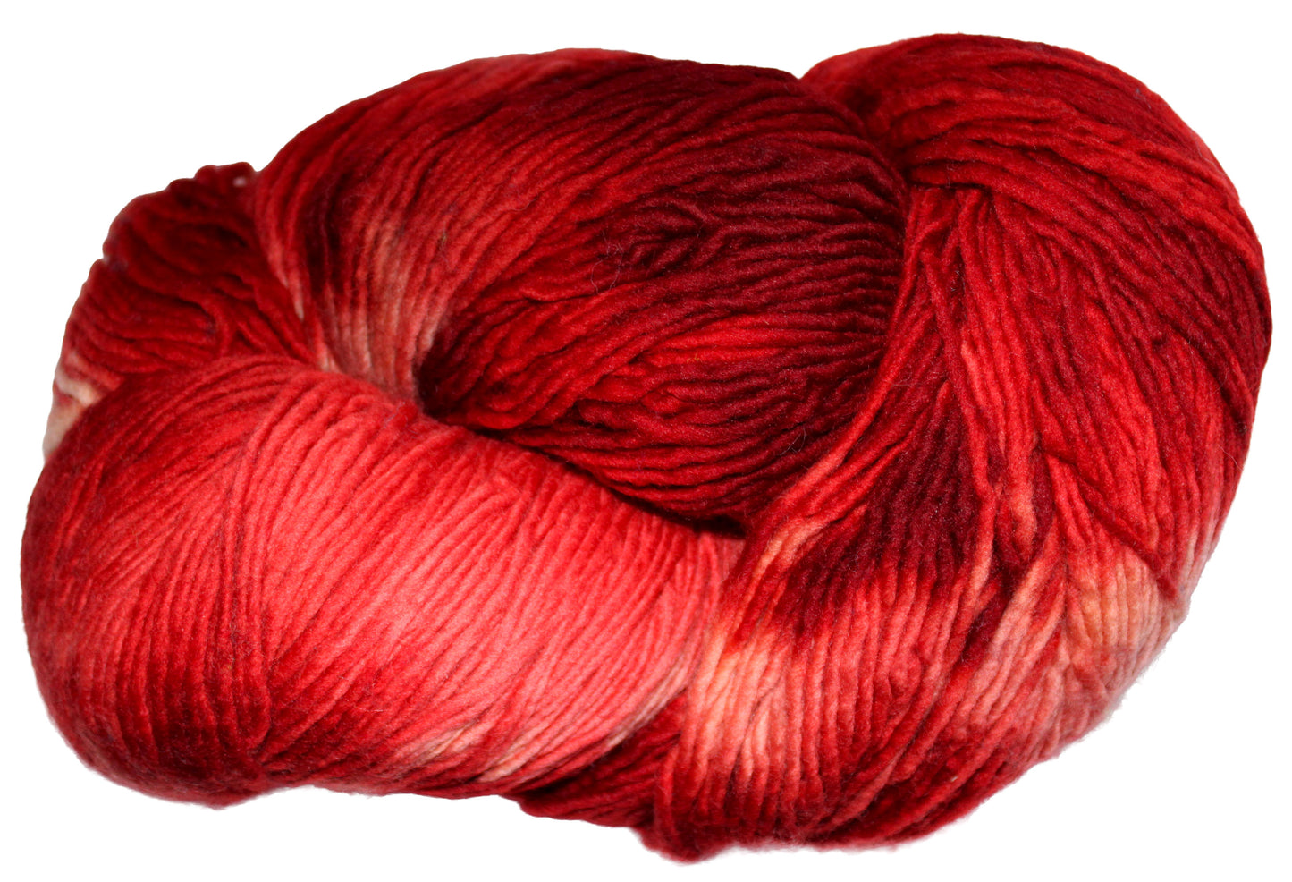 Wooly Singles - Red to White Ombre