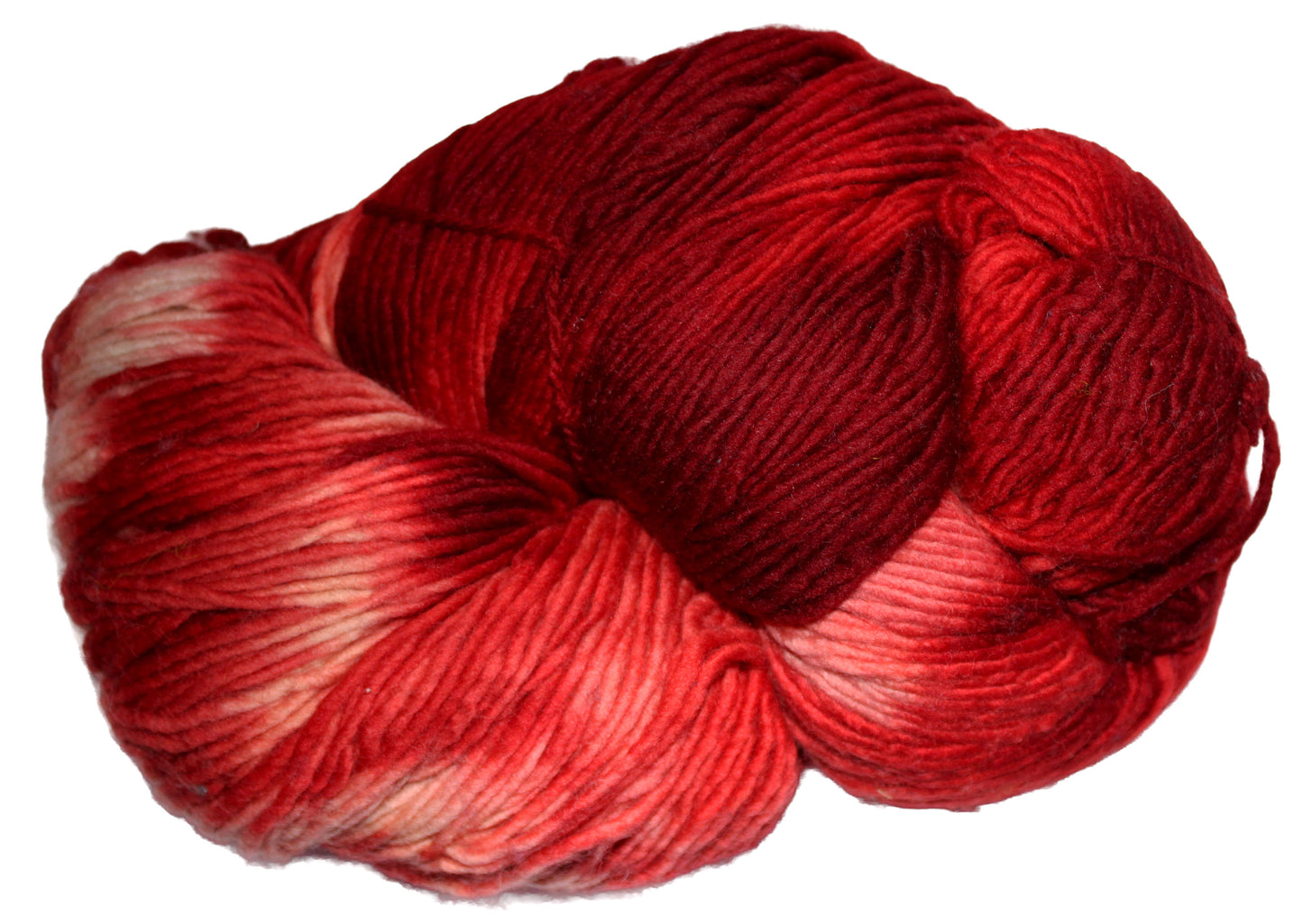 Wooly Singles - Red to White Ombre