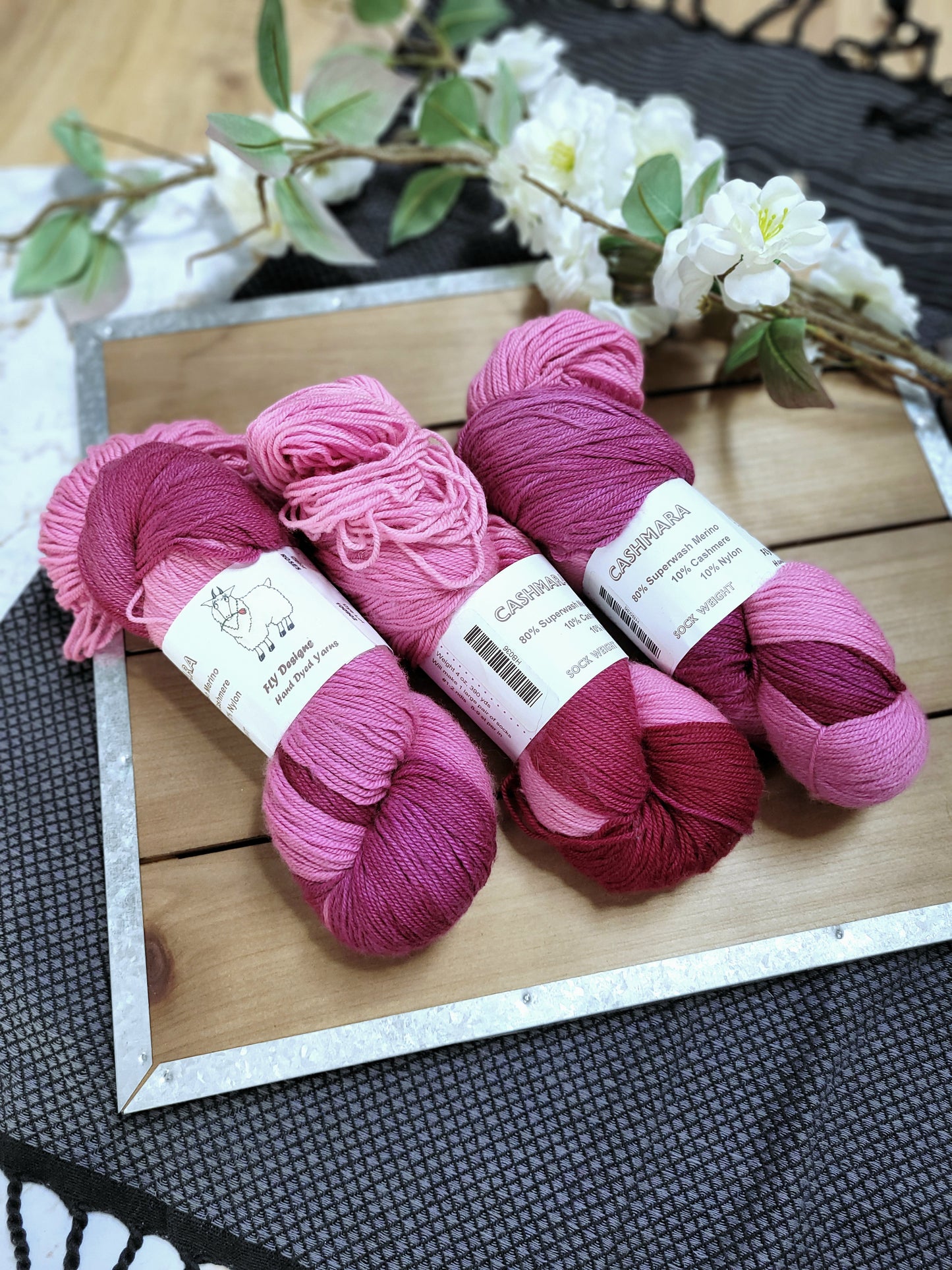 Cashmara Sock - Roses