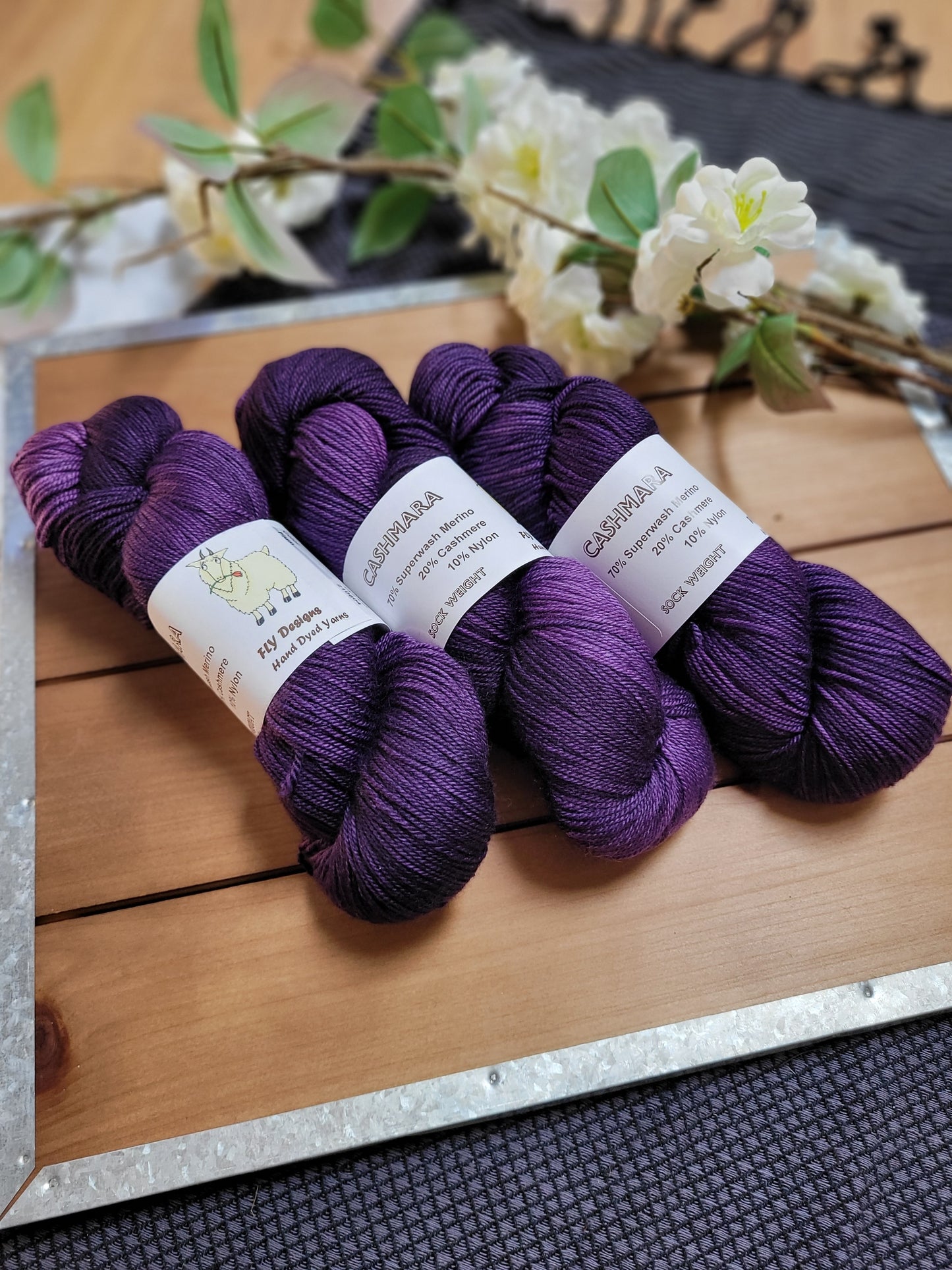 Cashmara Sock - Plum