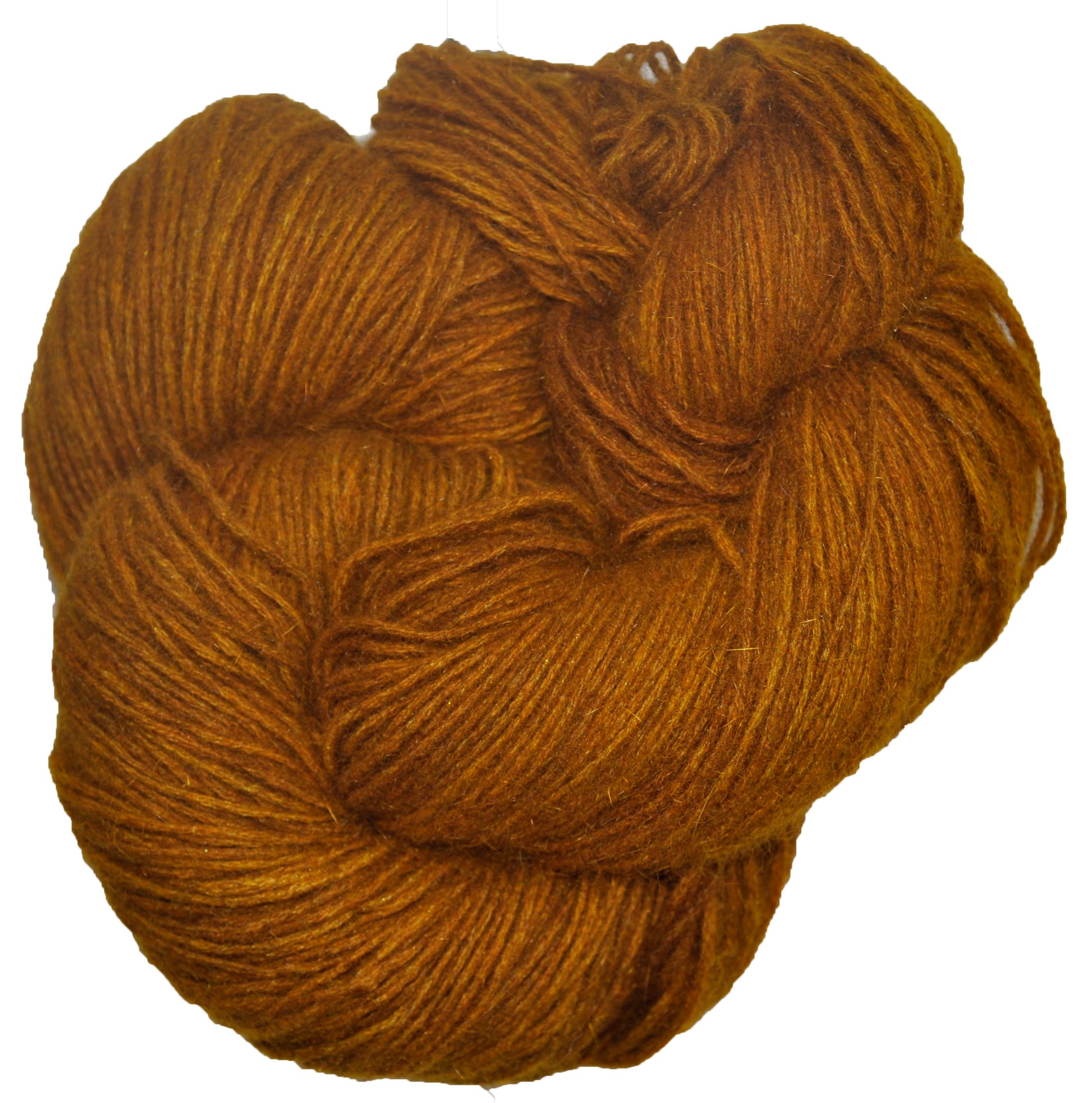 Bronze dyed NZ Possum Yarn