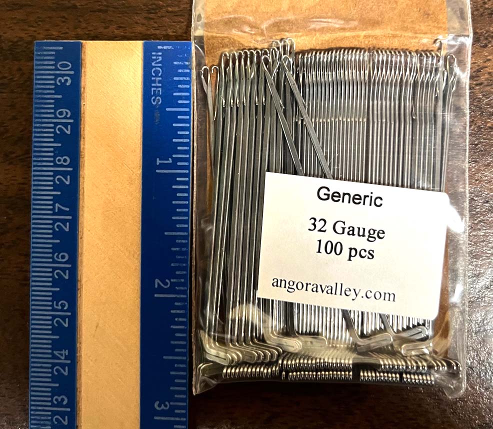 Sock Machine Needles - Generic 32 Gauge Sock machine needle