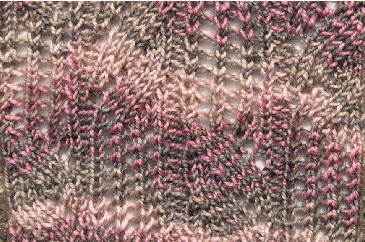 Hand Knit Sock Pattern - River Islands Lace Sock Pattern