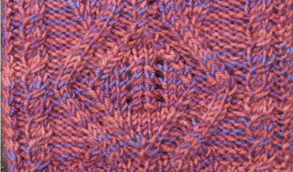 Hand Knit Sock Pattern - Diamond Shutter Sock Pattern